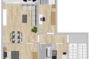 Weida: 3-Raum-Wohnung mit optimalem Grundriss