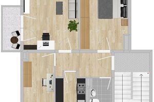 3-Raum-Erdgeschosswohnung in begehrter Wohnlage