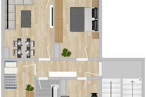 Schöne 3-Raum-Wohnung in Weida