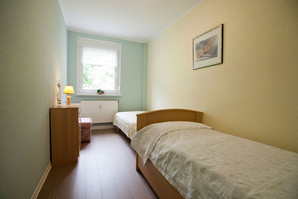Schlafzimmer mit Einzelbett