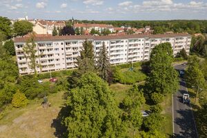 Riesa - Altstadt: 2-Raum-Wohnung mit Balkon