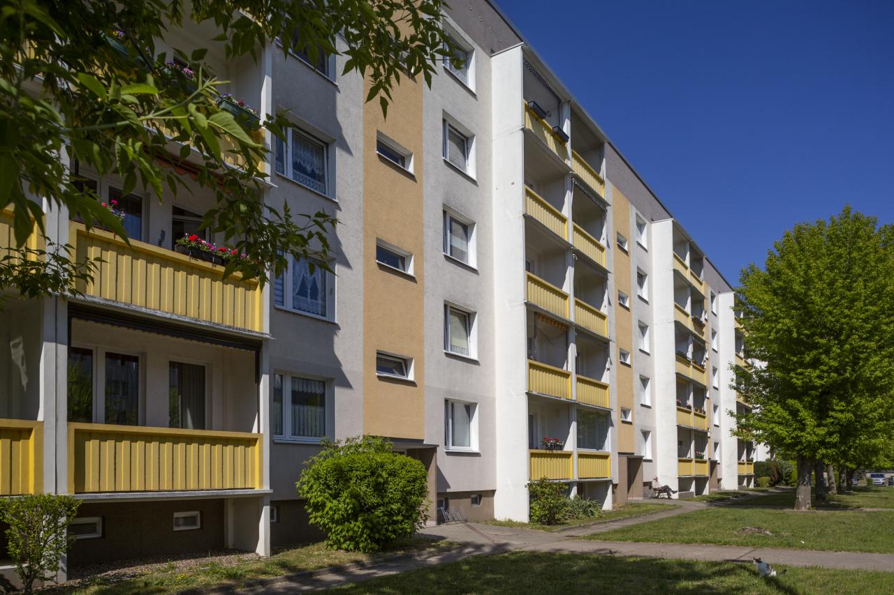 3-Raum-Wohnung mit Balkon und ruhige Lage