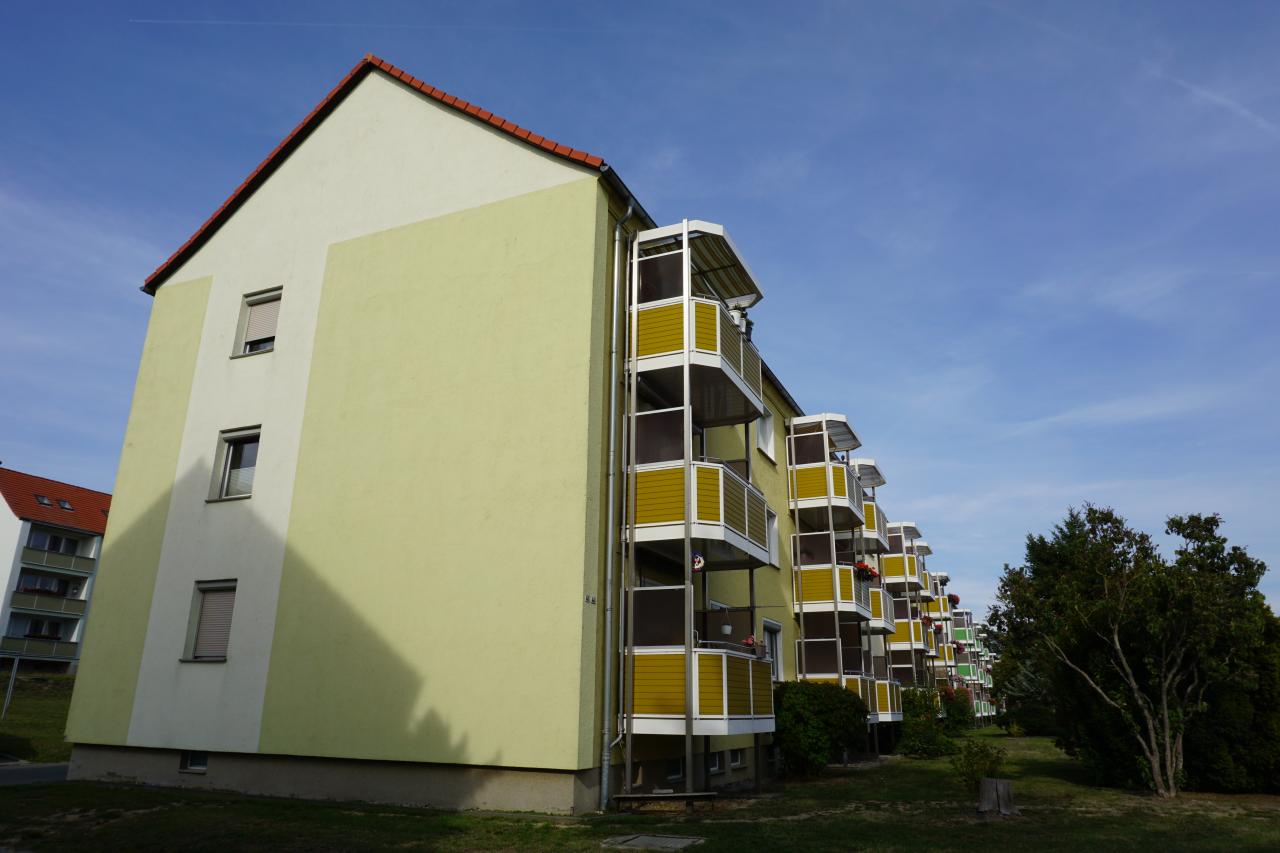 Strehla! 2-Raum-Wohnung mit Balkon