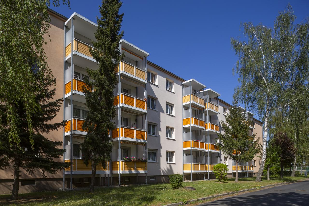 Gröba: 3-Raum-Wohnung mit Balkon