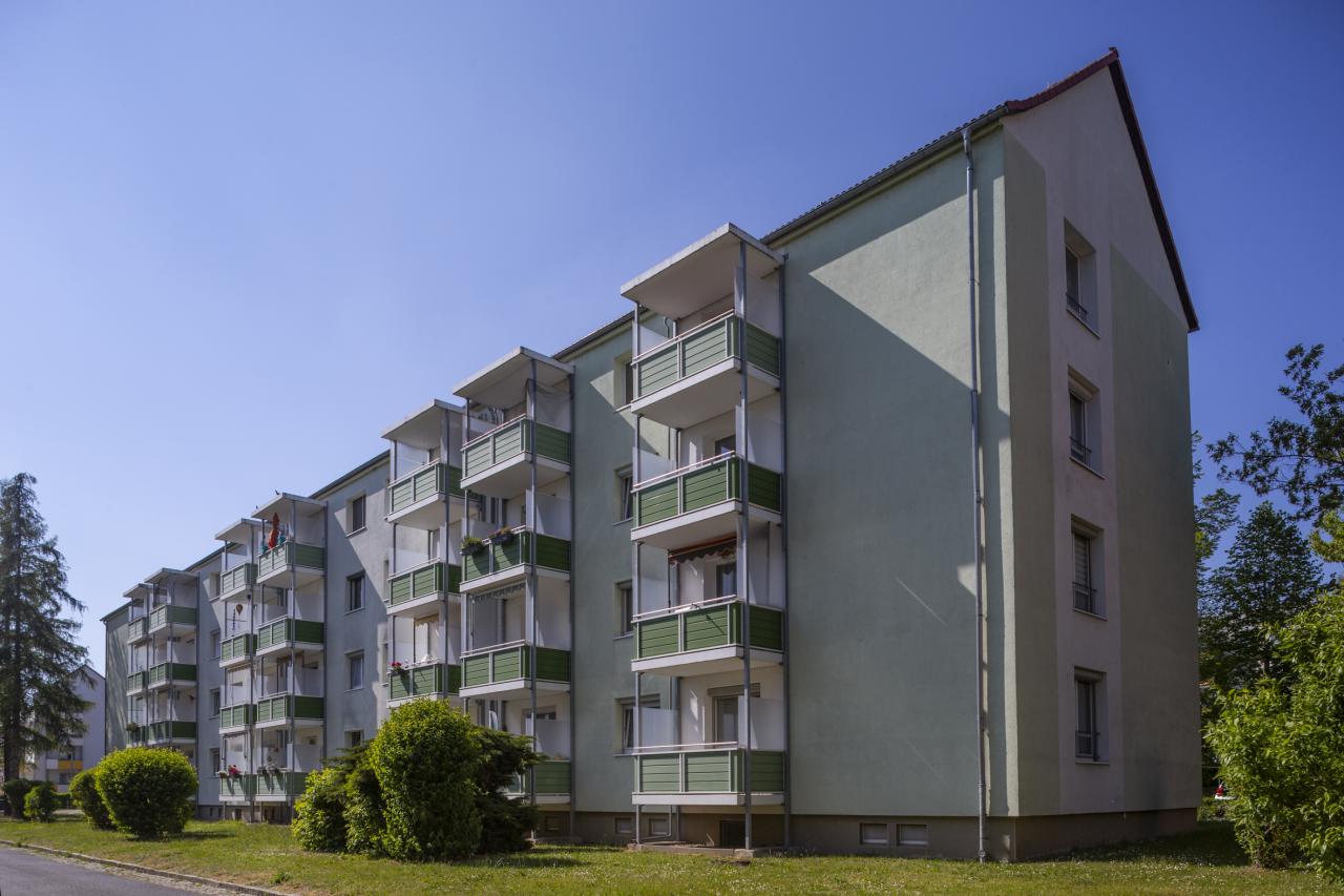 Gröba: 3-Raum-Wohnung im 1. Obergeschoss