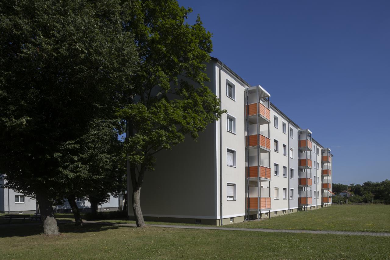 Willkommen im Grünen! 3-Raum-Wohnung mit Balkon in Riesa