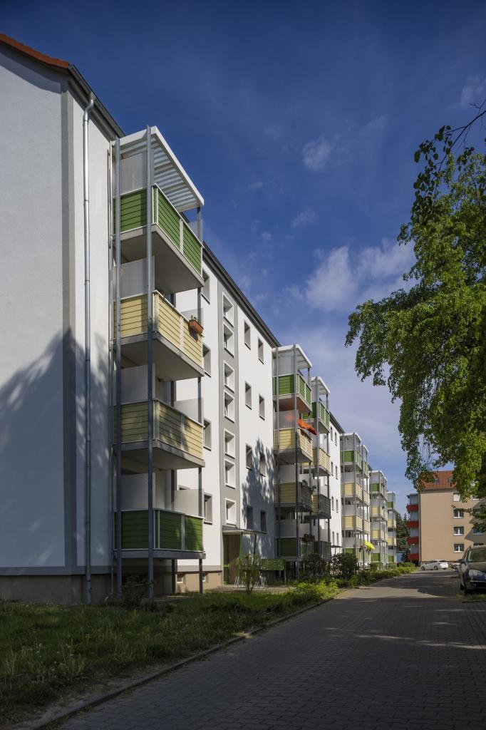 Moderne 2-Raum-Wohnung mit Balkon