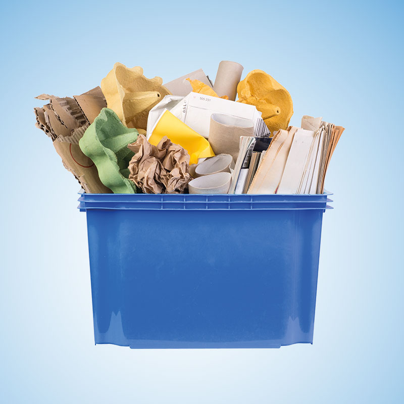 Blaue Tonne (Bild: © photka – stock.adobe.com)